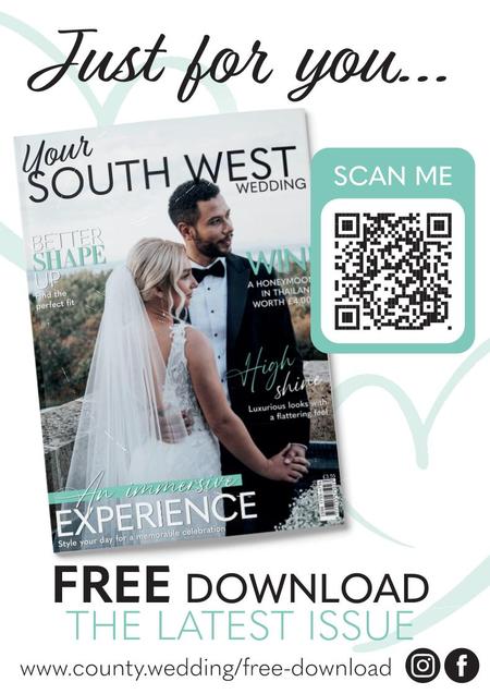 View a flyer to promote Your South West Wedding magazine